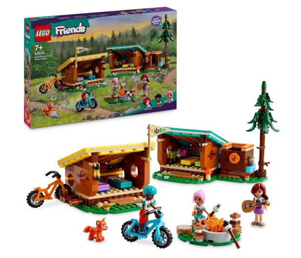 LEGO Friends 42624 Przytulne domki na letnim obozie - 1248831 - zdjęcie